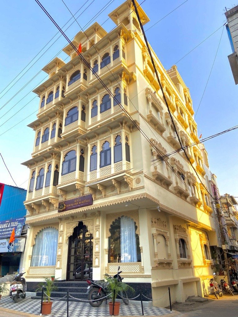 Hotel Indergarh Heritage Grand Facade